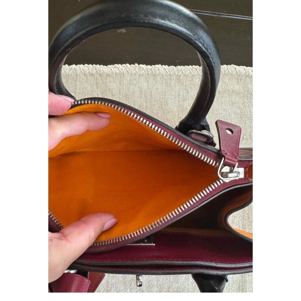LOUIS VUITTON City Steamer MINI shoulder Handbag leather Orange EUC M42438 - Picture 15 of 16